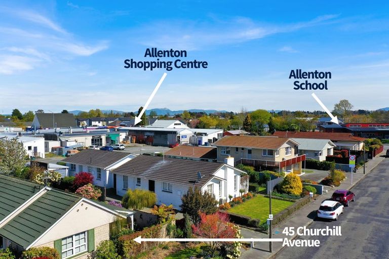 Photo of property in 45 Churchill Avenue, Allenton, Ashburton, 7700