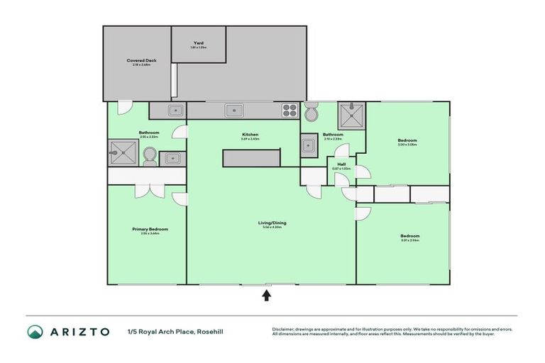 Photo of property in 1/5 Royal Arch Place, Rosehill, Papakura, 2113