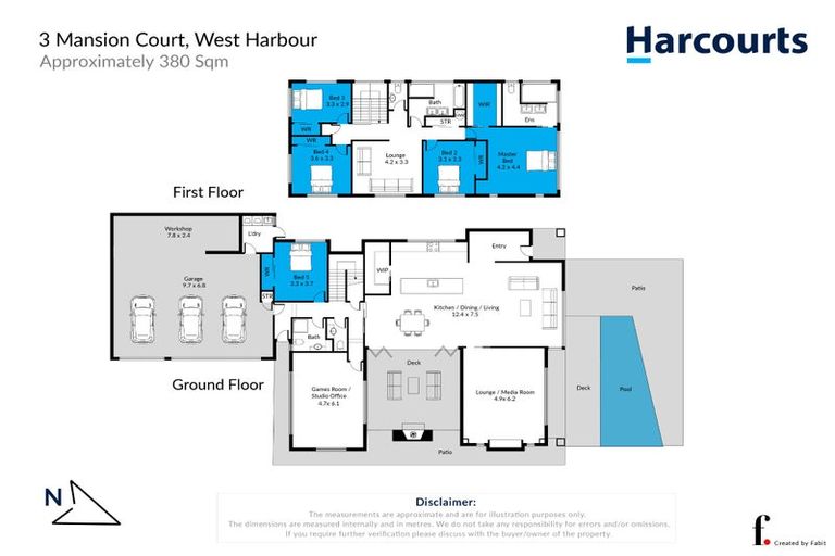 Photo of property in 3 Mansion Court, West Harbour, Auckland, 0618