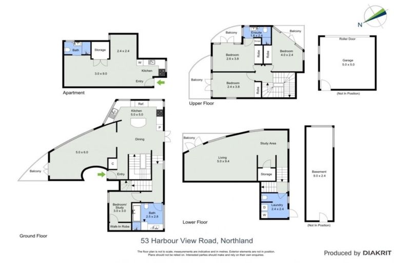 Photo of property in 53 Harbour View Road, Northland, Wellington, 6012