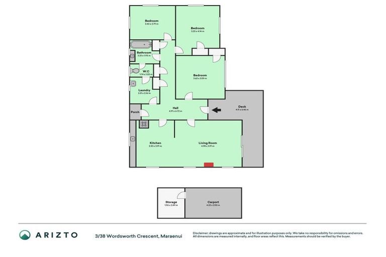 Photo of property in 3/38 Wordsworth Crescent, Maraenui, Napier, 4110