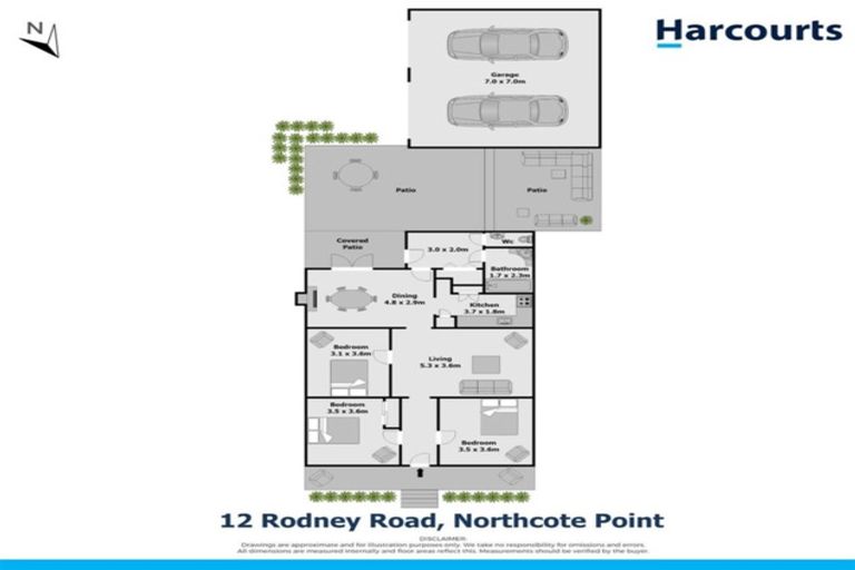 Photo of property in 12 Rodney Road, Northcote Point, Auckland, 0627