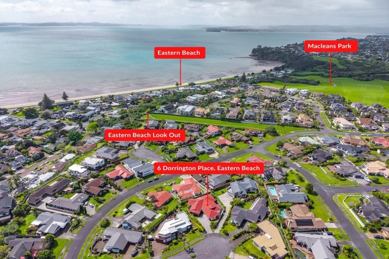 Photo of property in 6 Dorrington Place, Eastern Beach, Auckland, 2012