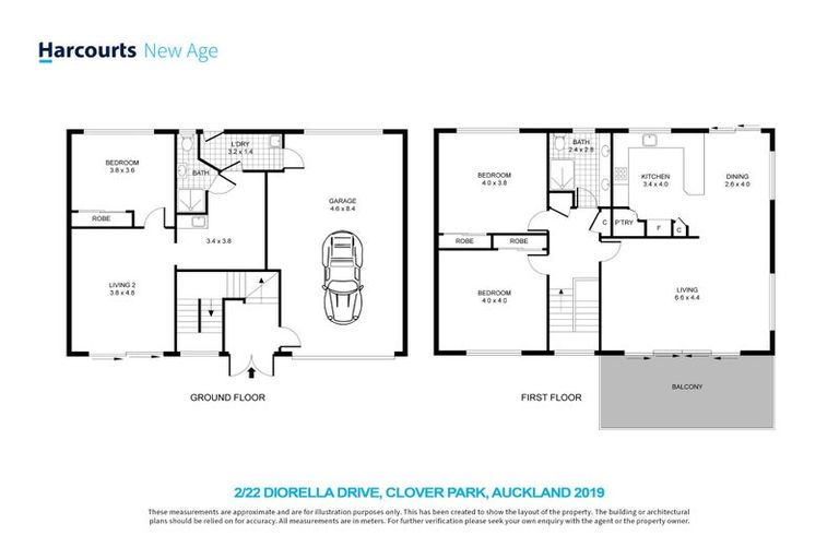 Photo of property in 2/22 Diorella Drive, Clover Park, Auckland, 2019