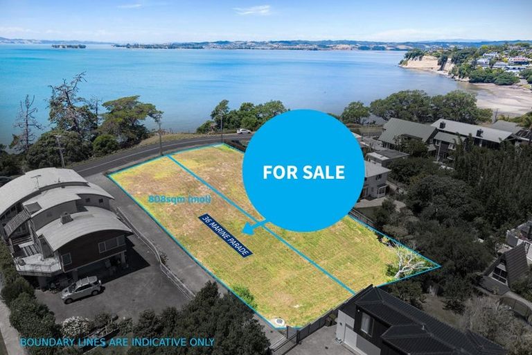 Photo of property in 36 Marine Parade, Mellons Bay, Auckland, 2014