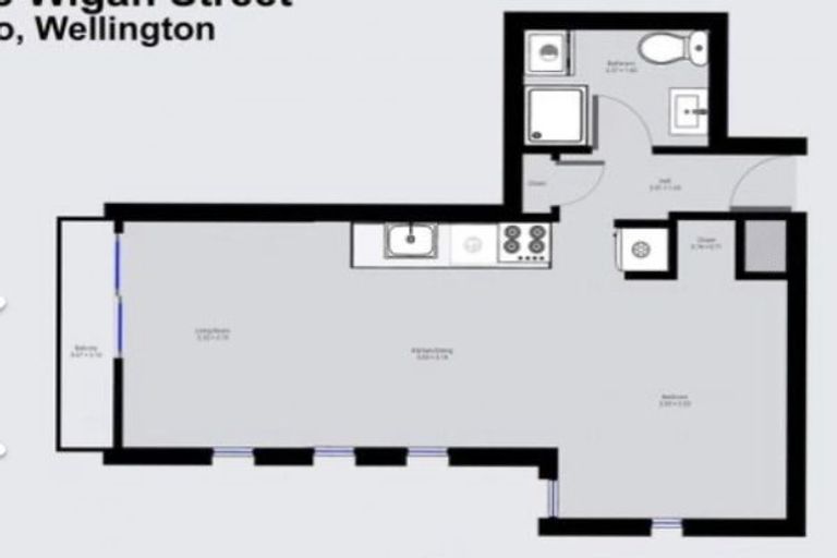 Photo of property in 301/8u Wigan Street, Te Aro, Wellington, 6011