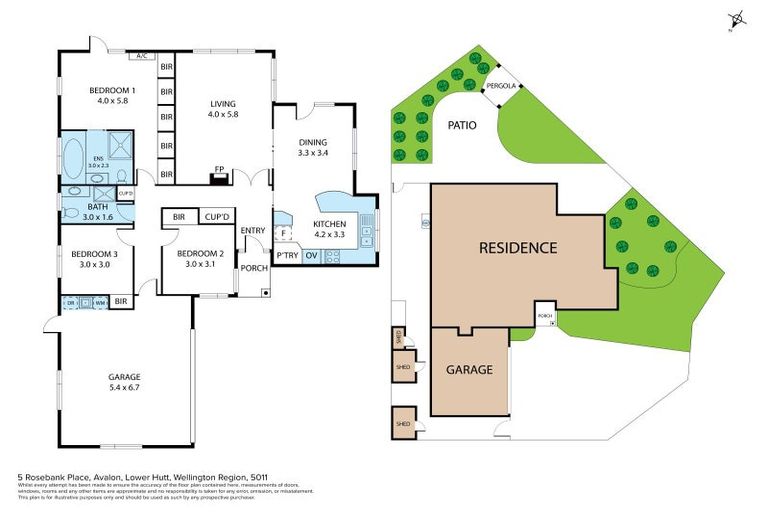 Photo of property in 5 Rosebank Place, Avalon, Lower Hutt, 5011