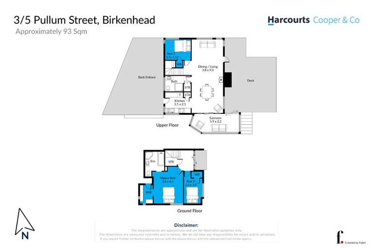 Photo of property in 3/5 Pullum Street, Birkenhead, Auckland, 0626