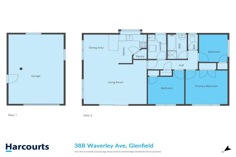 Photo of property in 2/38 Waverley Avenue, Glenfield, Auckland, 0629