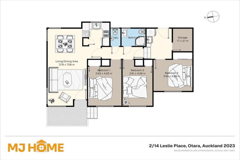 Photo of property in 14 Leslie Place, Otara, Auckland, 2023
