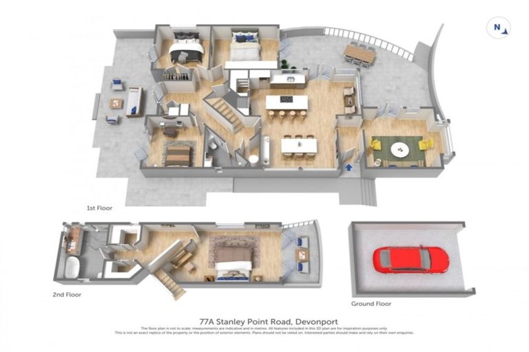 Photo of property in 77a Stanley Point Road, Stanley Point, Auckland, 0624