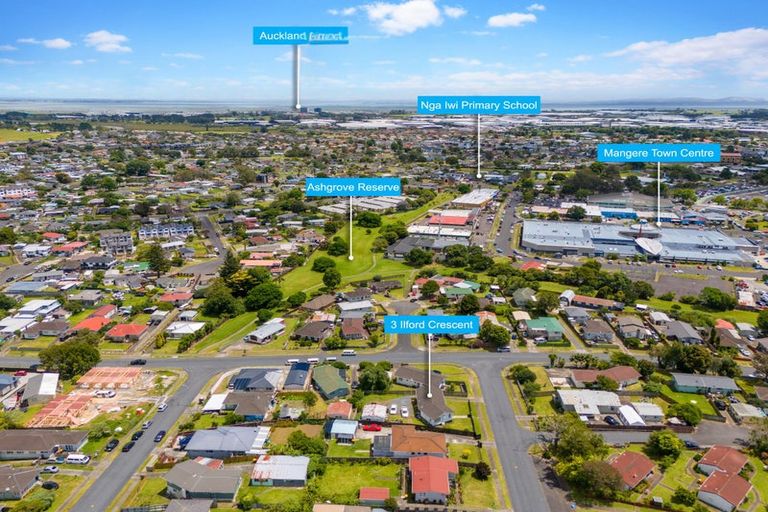 Photo of property in 3 Ilford Crescent, Mangere, Auckland, 2022