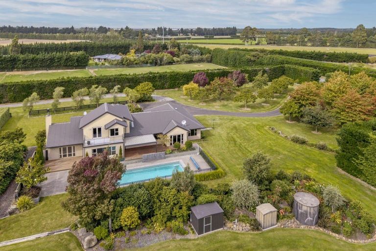 Photo of property in 490 Hoskyns Road, Rolleston, Christchurch, 7675