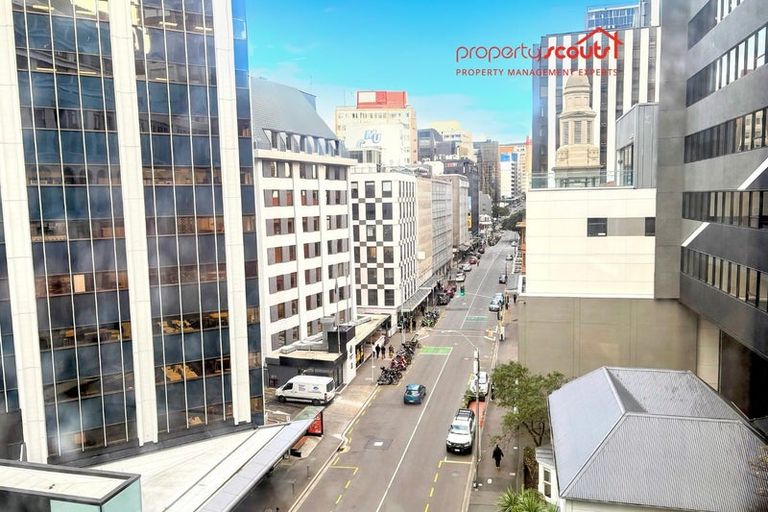 Photo of property in Kelvin House, 5c/16 The Terrace, Wellington Central, Wellington, 6011