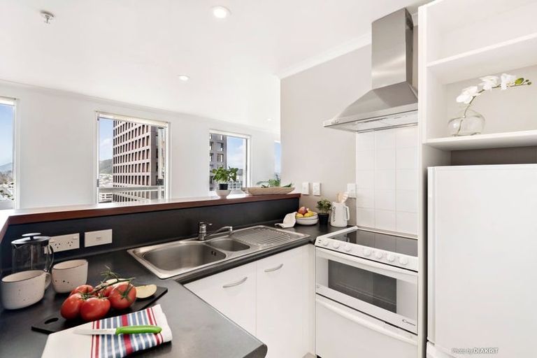 Photo of property in Terrace Heights Apartments, 12e/163 The Terrace, Wellington Central, Wellington, 6011