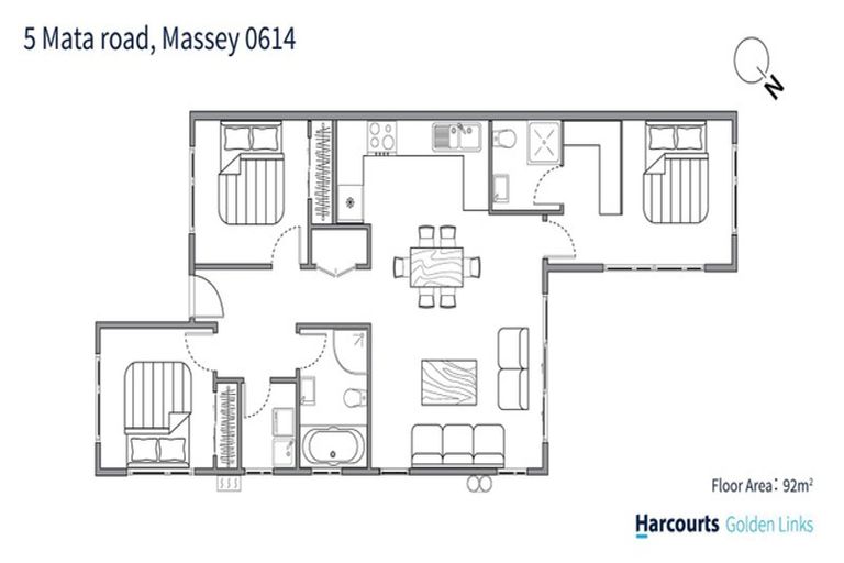 Photo of property in 5 Mata Road, Massey, Auckland, 0614