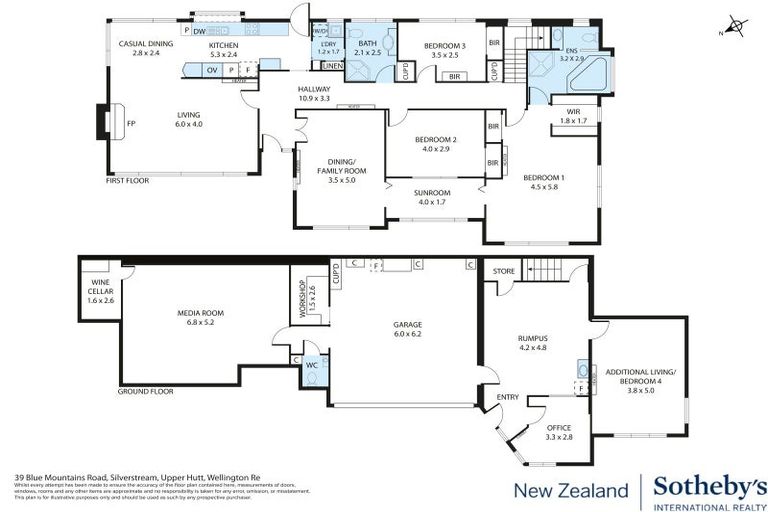 Photo of property in 39 Blue Mountains Road, Silverstream, Upper Hutt, 5019
