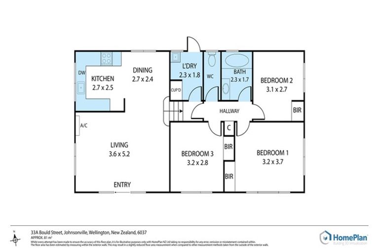 Photo of property in 33a Bould Street, Johnsonville, Wellington, 6037