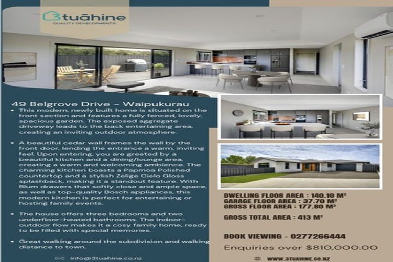 Photo of property in 49 Belgrove Drive, Waipukurau, 4200