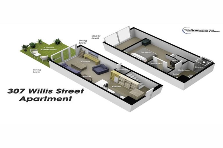 Photo of property in Canvas Apartments, 307u3 Willis Street, Te Aro, Wellington, 6011