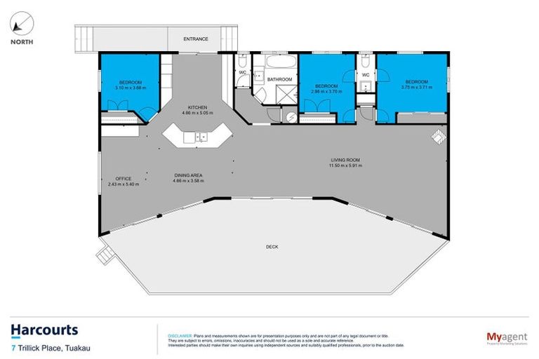 Photo of property in 7 Trillick Place, Tuakau, 2121