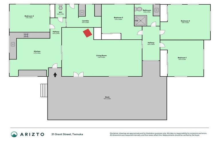 Photo of property in 21 Grant Street, Temuka, 7920