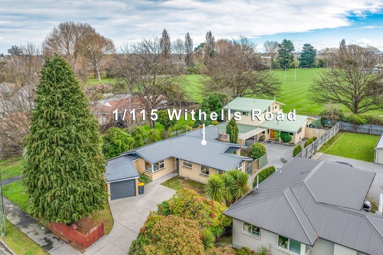 Photo of property in 115 Withells Road, Avonhead, Christchurch, 8042