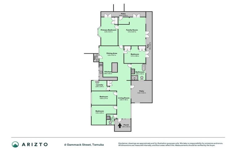 Photo of property in 6 Gammack Street, Temuka, 7920