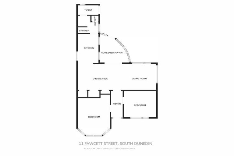 Photo of property in 11 Fawcett Street, South Dunedin, Dunedin, 9012