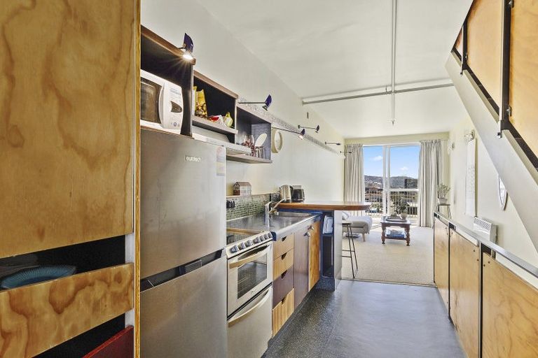 Photo of property in Qba Apartments, 4e/51 Webb Street, Mount Cook, Wellington, 6011