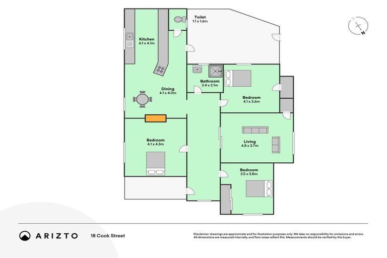 Photo of property in 18 Cook Street, Foxton, 4814
