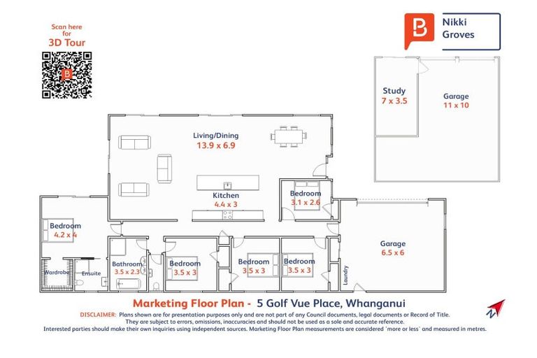 Photo of property in 5 Golf Vue Place, Castlecliff, Whanganui, 4501