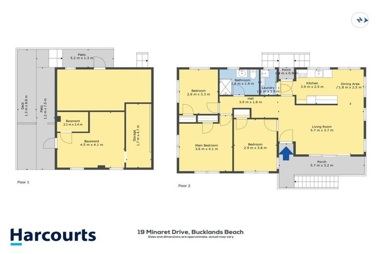 Photo of property in 19 Minaret Drive, Bucklands Beach, Auckland, 2014