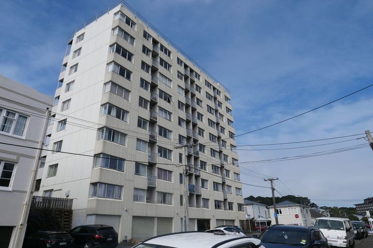 Photo of property in Melksham Towers, 102/131 Brougham Street, Mount Victoria, Wellington, 6011