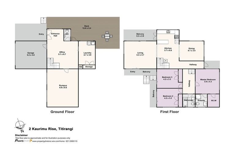 Photo of property in 2 Kaurimu Rise, Titirangi, Auckland, 0604