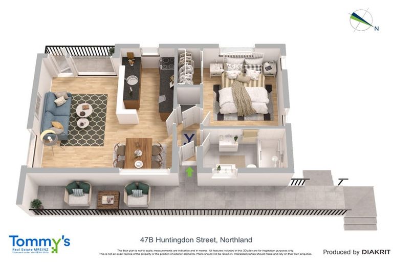 Photo of property in 47b Huntingdon Street, Northland, Wellington, 6012