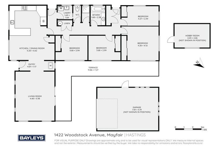 Photo of property in 1422 Woodstock Avenue, Mayfair, Hastings, 4122