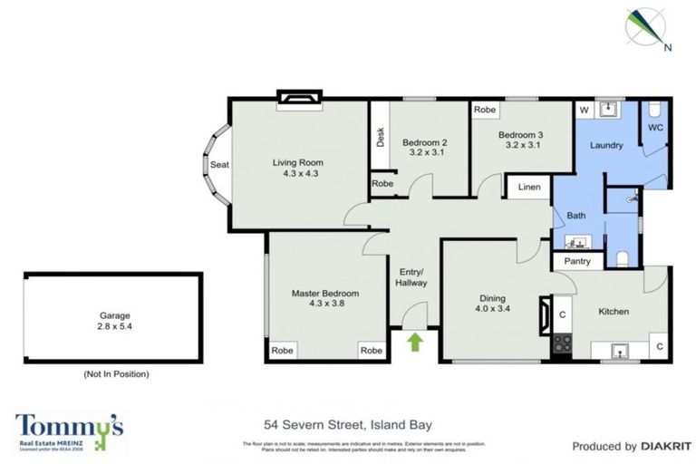 Photo of property in 54 Severn Street, Island Bay, Wellington, 6023