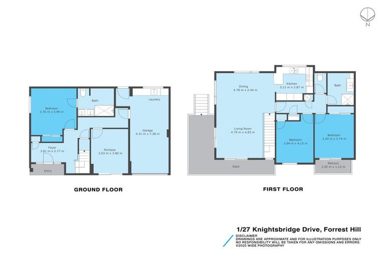 Photo of property in 1/27 Knightsbridge Drive, Forrest Hill, Auckland, 0620