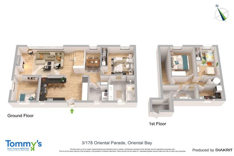 Photo of property in Matai Moana, 178f3 Oriental Parade, Oriental Bay, Wellington, 6011