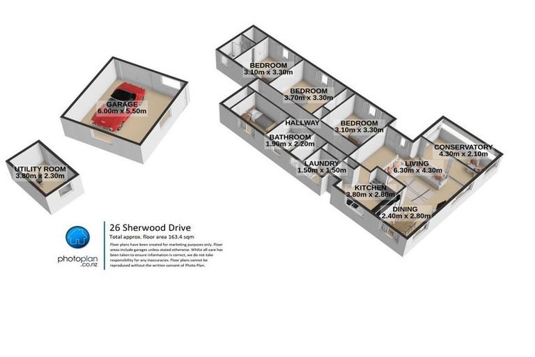 Photo of property in 26 Sherwood Drive, Pukete, Hamilton, 3200