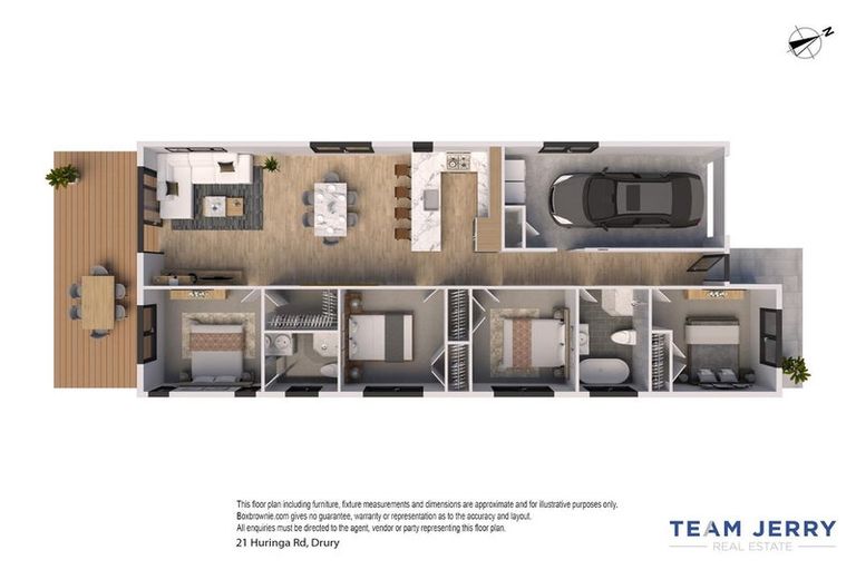 Photo of property in 21 Huringa Road, Karaka, 2113