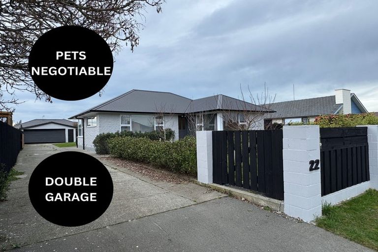 Photo of property in 22 Skerten Avenue, Hornby, Christchurch, 8042