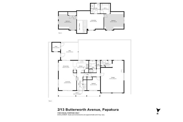Photo of property in 2/13 Butterworth Avenue, Opaheke, Papakura, 2113
