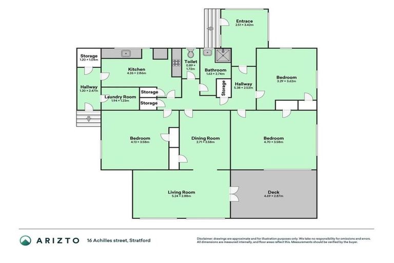 Photo of property in 16 Achilles Street, Stratford, 4332