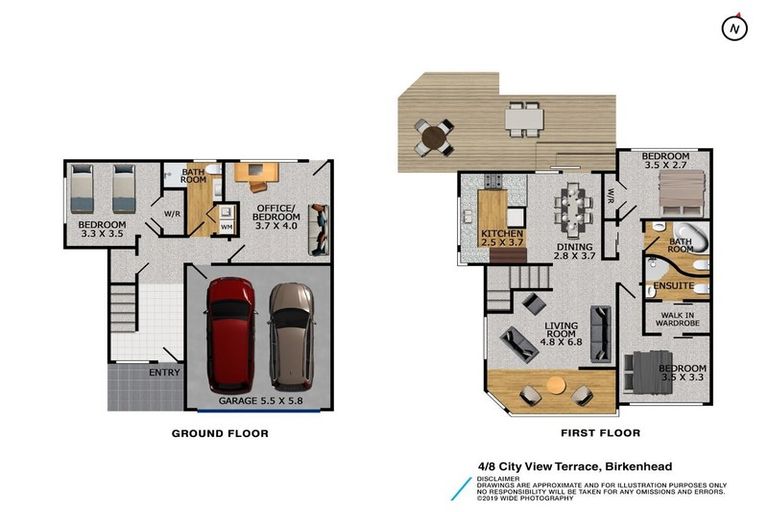 Photo of property in 4/8 City View Terrace, Birkenhead, Auckland, 0626