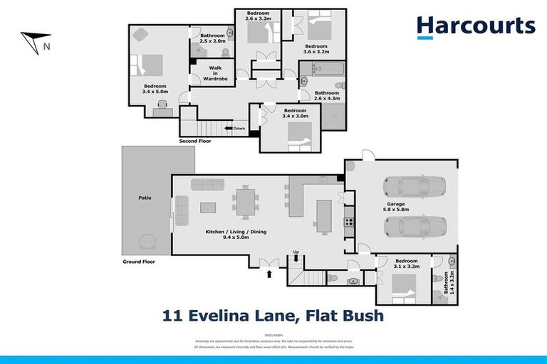Photo of property in 11 Evelina Lane, Flat Bush, Auckland, 2019