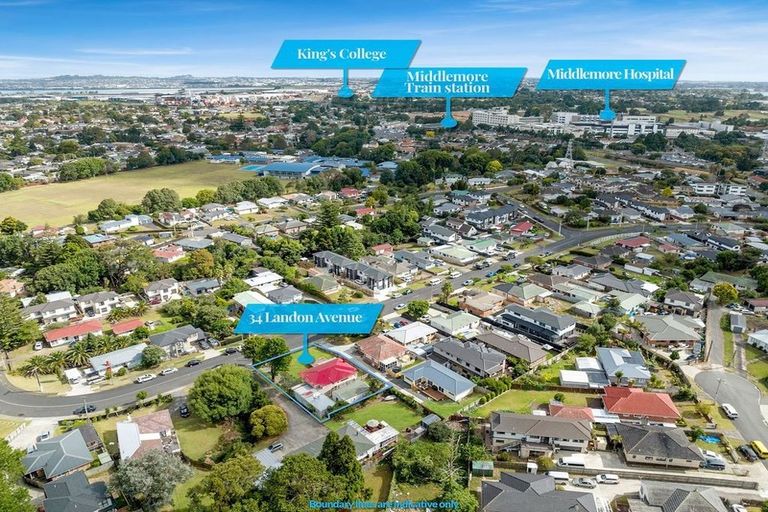 Photo of property in 34 Landon Avenue, Mangere East, Auckland, 2024