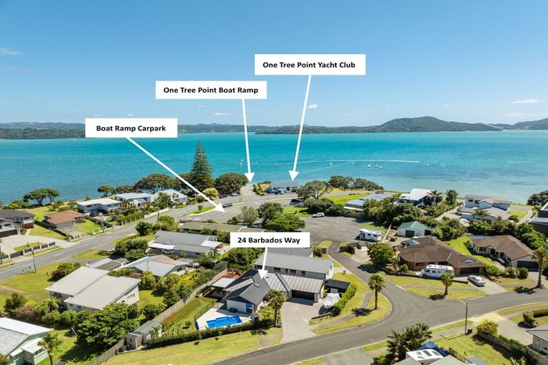 Photo of property in 24 Barbados Way, One Tree Point, 0118