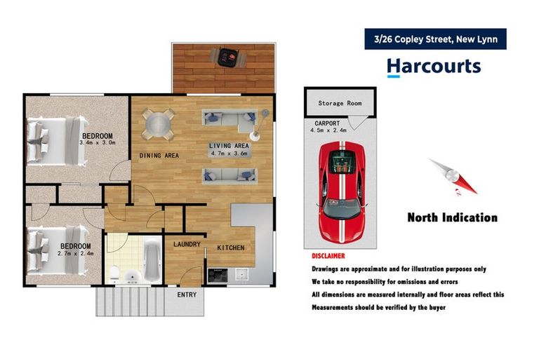 Photo of property in 3/26 Copley Street, New Lynn, Auckland, 0600